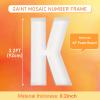 3FT Large Marquee Letters Mosaic Balloon Frame Pre-cut Foam Board Marquee Light Up Letters K for Birthday Party Decorations,Wedding,Baby Shower DIY Party Supplies (Letter K) view 2