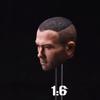 1/6 Scale Male Head Sculpt, Asian Men Head Carved for 12'' Soldier Action Figure Body Doll Collection (C) view 3