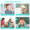 200 Pcs Acupressure Rings Fidget Spiky Sensory Finger Massager Ring Stress Relief Fidget Sensory Toys Anxiety Relief Toys Stress Reducer for Men, Women(Classic Color) view 4