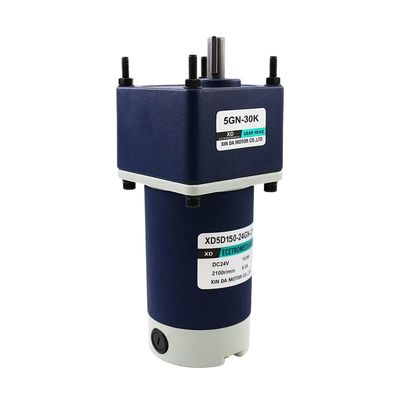 150W Reduction Motor High-power DC Motor Micro-speed Gear 24V12V Slow Forward And Reverse Motor - (Speed(RPM): 50RPM/ Voltage(V): 12v Shaft12mm)