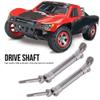 1/10 RC Metal CVD Transmission Shaft Fit with 2 x Nut,RC Rear Drive Shaft Set,4 x Screw for Slash Car NSV775(Titanium), RC Rear Drive Shaft Set, 1/10 RC Metal CVD Transmidrive shaft cvd drive sh view 2