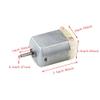 203F 3pcs DC 3V-6V 130 Miniature DC Motor For Electric Car Robot DIY Parts view 2