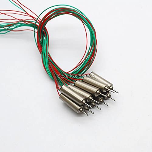 10pcs 4x12mm Model Aircraft Motor Strong Magnetic Motor DC 3.7V 69000RPM High Speed