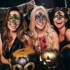 ABOOFAN Masquerade Masks Halloween Venetian Mask 8pcs Vintage Antique Masks Cosplay Half Mask for Halloween Costume Mardi Gras Dress Party view 2