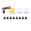 LED Light Strip for RC Fixed Wing Airplane Flying Wing Plane for RC Airplane Helicopter, 8 LED Lighting System Kit, Light Color : White, Red, Green, 8 LED Lighting System Kit, LED Light Strip for RC view 3