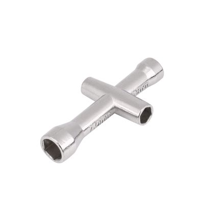 Durable Metal 4 / 5 / 5.5 / 7mm Remote Control Crawler Car Cross Wrench Tool RC Cross Wrench Sleeve Spare Part Accessory Car Model Accessories,Metal Cross Wrench, Metal Cross Wrench,Durable Metal