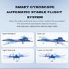 ANTSIR Remote Control Plane F-22 Raptor, 2.4GHz Durable Foam Rc Airplane with Smart Gyro/LED Lights/3 Rechargeable Batteries, RC Jet Glider Toy Gift for Kids Boys Girls 8-16 Year Old (Red) view 4