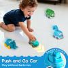 ALASOU 9 PCS Baby Cranes Car Toys for 1 Year Old Boy with Playmat/Storage Bag|1st Birthday Gift for Toddler Toys 1-2|Baby Toys 1 Year Old Boy Gifts for Infant 12 18 Months view 4