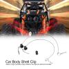 RC Car Avoid Lost Body Shell Wire Clip Pin with Screw Retainer, RC Car Body Shell Clips, Suitable for traxx as 1/10 RC Car(Black), RC Car Body Shell Clips, RC Car Avoid Lost Body Shecar Body Shell c view 3