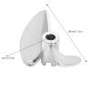 35mm Remote Control Boat Ship Propellers Blades Set,RC Boat Propellers, 2 Blades Propeller for FeiLun FT016 FT007 FT012 FT009 FT011 FT010 FT016 (Silver), RC Boat Propellers,35mm Remote Control Bo view 4