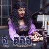 Queekay 6 Pieces Wooden Tarot Card Holder Stand Include Tarot Card Deck Holders Moon Shaped Display Black Altar Stands for Oracle Witch Divination Tools Wiccan Supplies view 4