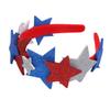 PRETYZOOM Us Independence Day Pentagram Hair Chic Hair Accessories for Parties Celebrations Lightweight Decorative Headdress Memorable Photo Props for All Ages view 1