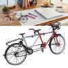 GLOGLOW Model, 1/10 Simulation Tandem Detachable Bike Model Ornament for Shelf Desktop Deco Gift Collection view 2