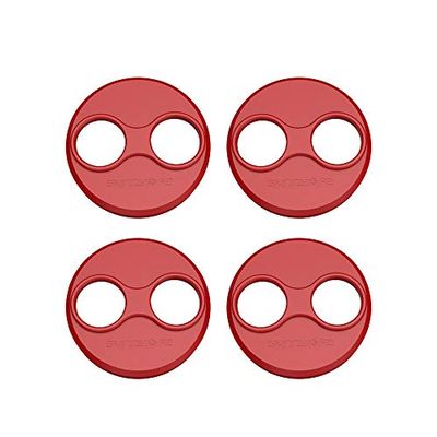 4 Pcs/Set Mavic Mini 3 Pro/Mini/Mini SE Motor Cover Aluminum Alloy for DJI Mini 3 Pro Motor Protection Cover Accessories (Red)