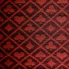 108 x 60 Inches Two-Tone Poker Table Suited Speed Cloth with Dark Color Background, Dustproof and Waterproof Tablecloth for Poker Tables (Two-Tone Red) view 1