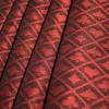 108 x 60 Inches Two-Tone Poker Table Suited Speed Cloth with Dark Color Background, Dustproof and Waterproof Tablecloth for Poker Tables (Two-Tone Red) view 3