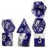 Gate Keeper Games & Dice Gate Keeper Halfsies Dice: Glitter Purple - Sparkle Edition - 7 Piece Dice Set, Gate Keeper Games view 1