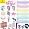 Unicorn Birthday Decorations: Wearable Butterfly Wing, Vibrant Warm Butter Pastel Balloon Garland Kit with Tools, Huge Foil Balloon, Easy Setup with Balloon Pump - Magical Girl's Birthday Decor view 2