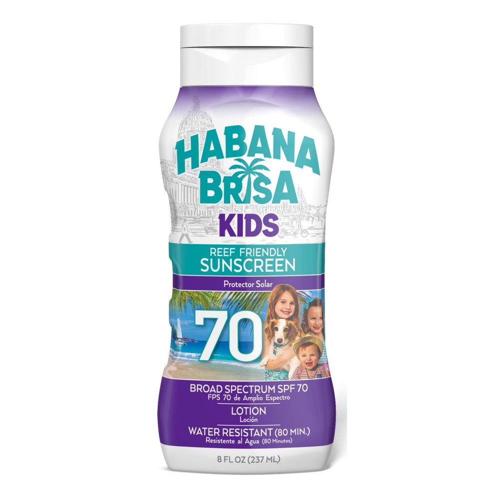 Reef Friendly Kids Sunscreen Lotion (Single Pack (8 Fl 0z), 70, Sun Protection Factor (SPF))