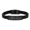 Funny Hula Hooping, The Voices in My Head are Telling Me to Go Hula Hooping, New Holiday Braided Leather Bracelet from Friends view 1