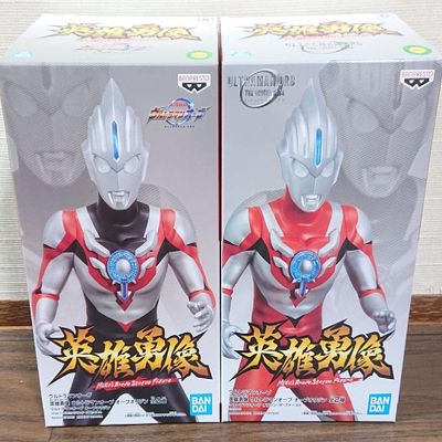Banpresto Hero Hero Statue Ultraman Orb Orb Origin PVC Figure Figurine 18cm 2set
