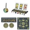 Knana 11Pcs Tarot Card Holder Set Wooden Tarot Card Stand Tarot Accessories Divination Tools Witchcraft Decorations Wiccan Altar Supplies view 1