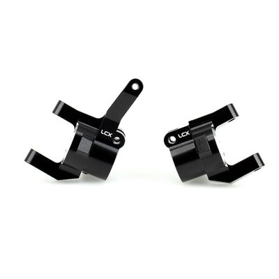 LCX Racing 1/6 RC Crawler Car CNC Aluminum AR90 Front Axle Steering Knuckle Carriers L/R C Hubs for Axial SCX6 AXI05000, Upgrades Parts Accessories