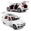 BDTCTK 1:32 Comapatible for X5 SUV Model Car Toy, Zinc Alloy Pull Back Toy car with Sound and Light for Kids Boy Girl Gift(White) view 4