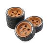 LICHIFIT 4pcs/1set Classic Drift Tire RC Tires for HPI Ken Block 1/10 RV Rally for Ford Mustang Classic 1965 RC Car Modification Part view 1