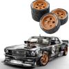 LICHIFIT 4pcs/1set Classic Drift Tire RC Tires for HPI Ken Block 1/10 RV Rally for Ford Mustang Classic 1965 RC Car Modification Part view 4