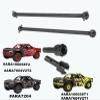for 1/7 ARRMA Mojave 6S BLX Rear Drive Shaft Upgrades Part,#45 Hardened Steel Rear CVD Universal Joints/Wheel AXLE & DOGBONE for 1/7 ARRMA Mojave 6S V2 4WD Desert Short Truck 2pcs/Set(Black) view 2