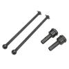 for 1/7 ARRMA Mojave 6S BLX Rear Drive Shaft Upgrades Part,#45 Hardened Steel Rear CVD Universal Joints/Wheel AXLE & DOGBONE for 1/7 ARRMA Mojave 6S V2 4WD Desert Short Truck 2pcs/Set(Black) view 4