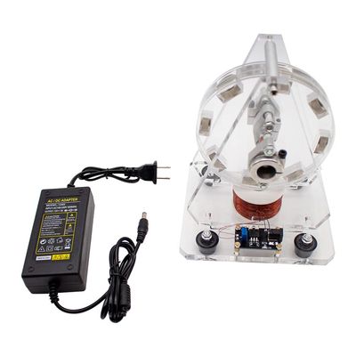 Bedini Motor Brushless Motor Model Pseudo Perpetual Motion Machine Disc-Type Machine with Adapter