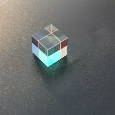 MMLFX 1pc Cubic Science Cube Optical Prisma Photography 15mm With Hexahedral Prism Home Decoration Prism Glass Only 1pcs