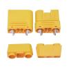 XT120 (2+2) 60A Large Current Lipo Battery Connector Male Female Sheathed Plug with Signal Pin for RC UAV FPV Drone (Color : 5 Pairs) view 2