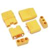 XT120 (2+2) 60A Large Current Lipo Battery Connector Male Female Sheathed Plug with Signal Pin for RC UAV FPV Drone (Color : 5 Pairs) view 3