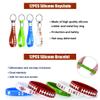 108 Pcs Football Party Favor Set Football gift bags Football Silicone Keychain Silicone Bracelet Stickers tattoo stickers Prefect for Football theme Party and Birthday Party supplies decorations view 4