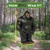 Bigfoot Piggy Bank for Adults  Sasquatch Coin Bank for Kids  Unique Bigfoot Gifts and Merchandise for Men Women  Cool Sasquatch Statue Room Decor  Cryptid Gifts for White Elephant Party, Black view 2