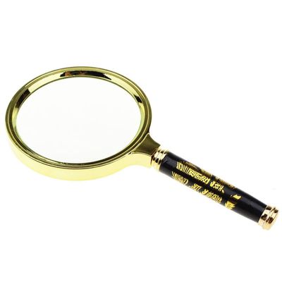 Microscope Accessories Kit 10X 70/80/90mm Diameter Handheld Magnifier Jewelry Loupe Microscope Slides (Color : 80mm)