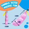 Peapod Fidget Keychain, 5-Piece Pink Pea Pod Edamame Fidget Toy, Pea Poppers Fidget Toy for Kids view 4
