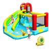 BOUNTECH Inflatable Water Slide, Kids Water Park Jump Castle, Water Slides Inflatables for Kids, Splash Pool, Climbing Wall, Blow up Water Slide Bounce House with Blower for Outdoor Backyard Gifts view 1