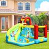 BOUNTECH Inflatable Water Slide, Kids Water Park Jump Castle, Water Slides Inflatables for Kids, Splash Pool, Climbing Wall, Blow up Water Slide Bounce House with Blower for Outdoor Backyard Gifts view 4