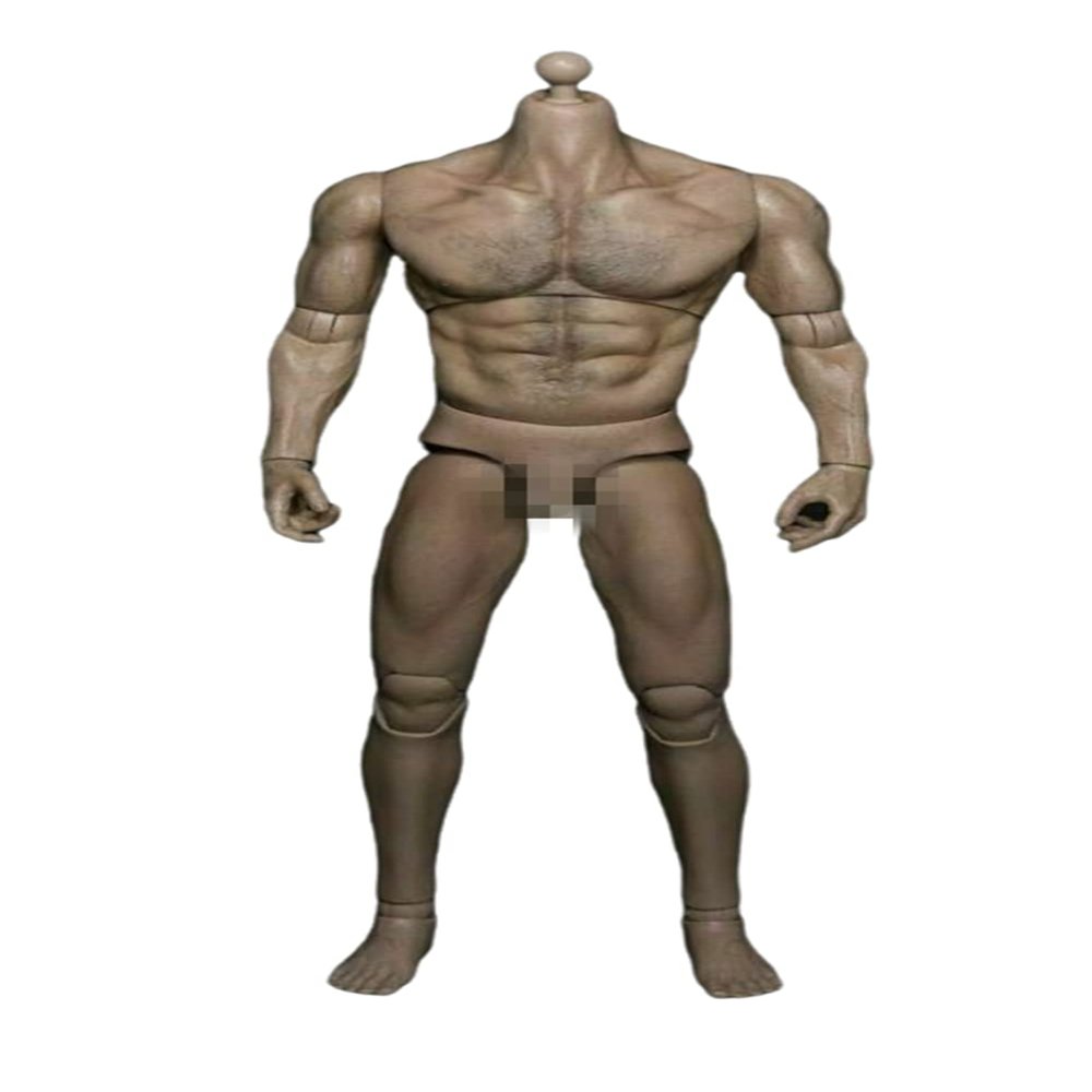 1/6 Scale Male Body, 12inches Flexible Male Wide Shoulder Action Figure Body Doll Collection