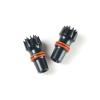 HTLNUZD Aluminum M3 CNC RC Transmitter Stick Ends Controller Thumb Rocker for Frsky X9D X7 / Flysky I6S I6 I6X Transmitter Quadcopters Accessories (Black) view 1
