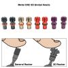 HTLNUZD Aluminum M3 CNC RC Transmitter Stick Ends Controller Thumb Rocker for Frsky X9D X7 / Flysky I6S I6 I6X Transmitter Quadcopters Accessories (Black) view 3