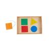 Adena Montessori Toys Threading Game Colorful Lacing Wooden Shapes with Tray for 1 2 3 Years Old Baby view 4