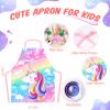 Meaicezli Kids Play Kitchen Accessories Set, Pretend Kids Pots and Pans Playset Toddler Cooking Set Play Kitchen Toys with Fake Play Food Dishes Utensils for Girls Boys Ages 1 2 3 4 5 6 7 8, Pink view 4
