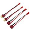 2Pairs T Plug to JST Connector Male Female with 20AWG 10cm Silicone Cable Wire Adapter for RC FPV ESC Speed Controller Lipo Battery Charging view 1