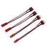 2Pairs T Plug to JST Connector Male Female with 20AWG 10cm Silicone Cable Wire Adapter for RC FPV ESC Speed Controller Lipo Battery Charging view 2