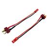 2Pairs T Plug to JST Connector Male Female with 20AWG 10cm Silicone Cable Wire Adapter for RC FPV ESC Speed Controller Lipo Battery Charging view 4